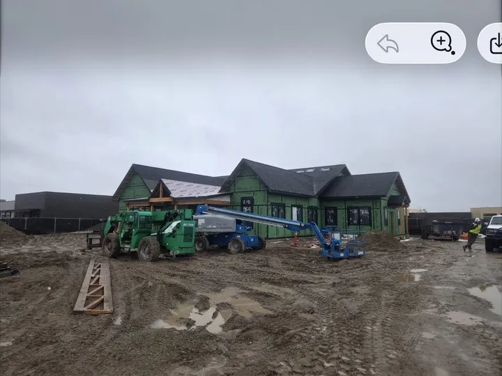Brace Place Dental Office Framing — construction photo 2