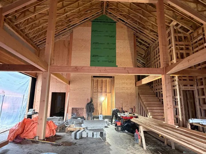 Shire Barn — construction photo 4