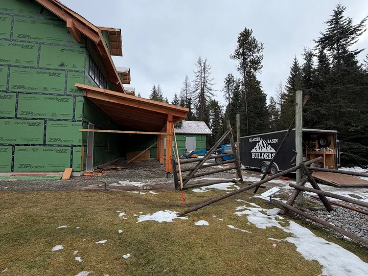 Shire Barn — construction photo 7