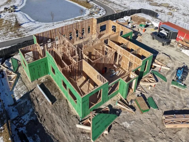 Brace Place Dental Office Framing — construction photo 5