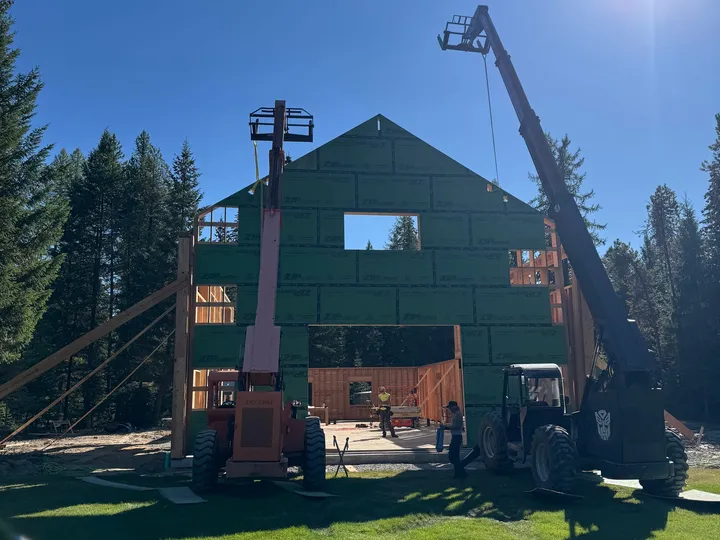 Shire Barn — construction photo 12
