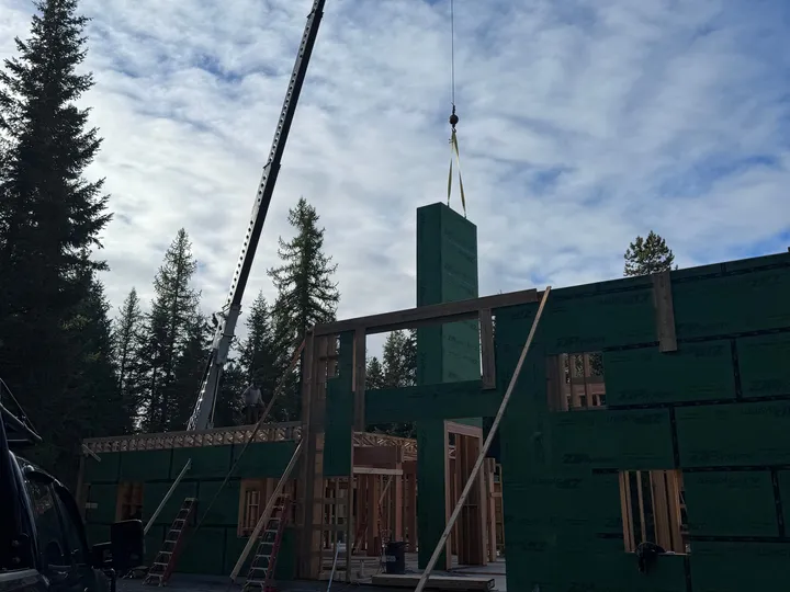 Shire Barn — construction photo 14