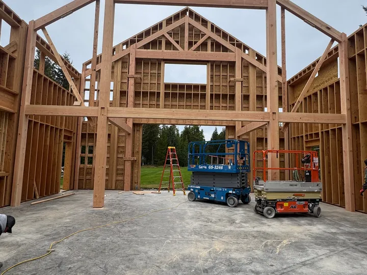Shire Barn — construction photo 18