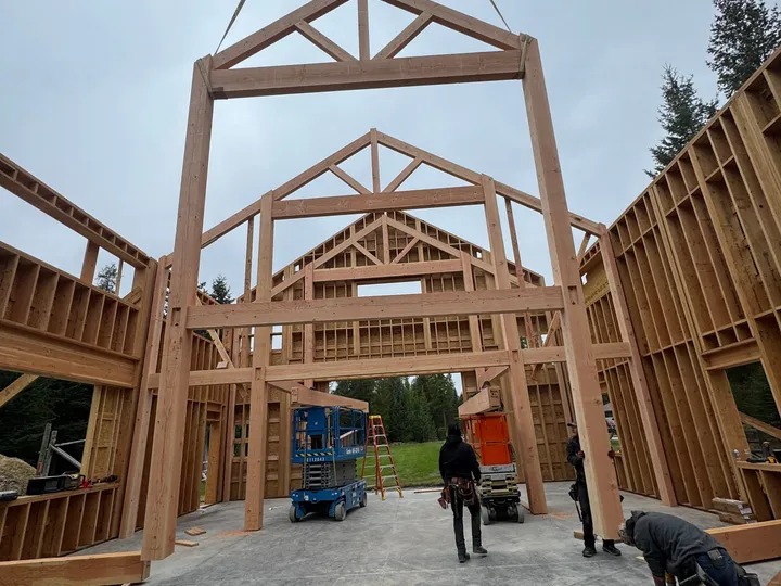 Shire Barn — construction photo 19