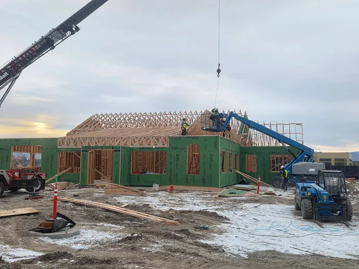 Brace Place Dental Office Framing — construction photo 12